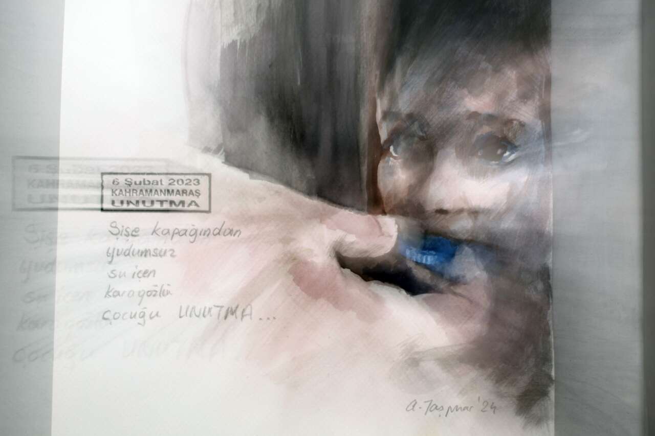 Depremin Acısı Tuvale Yansıdı: “Unutma” Sergisi 04.17’de Açıldı 13